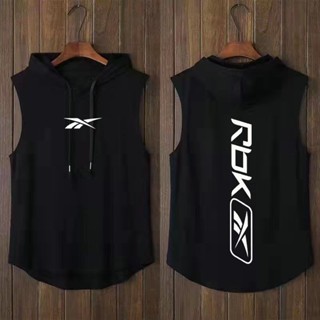 Áo Hoodie thể thao không tay Áo Vest cho nam phong cách dáng rộng Chạy bộ ngoài trời Bóng rổ Bóng đá Phòng tập thể dục Tank Top Nhanh khô thoáng khí Thời trang