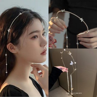 Cài tóc hình bướm đính đá thời trang hàn quốc