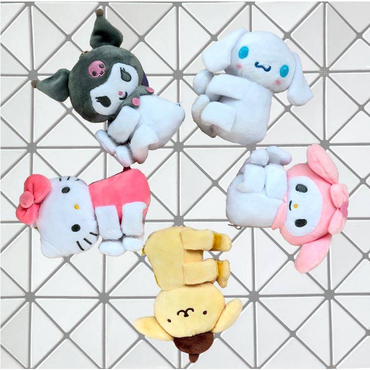 Móc Khóa Hình Gấu pooh / Người Ngoài Hành Tinh / stitch / stitch Nhồi Bông Đáng Yêu sq3 lotso