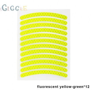 Bicycle Decorative Sticker Reflective Sticker 24pcs Bicycle Motorcycle Sticker