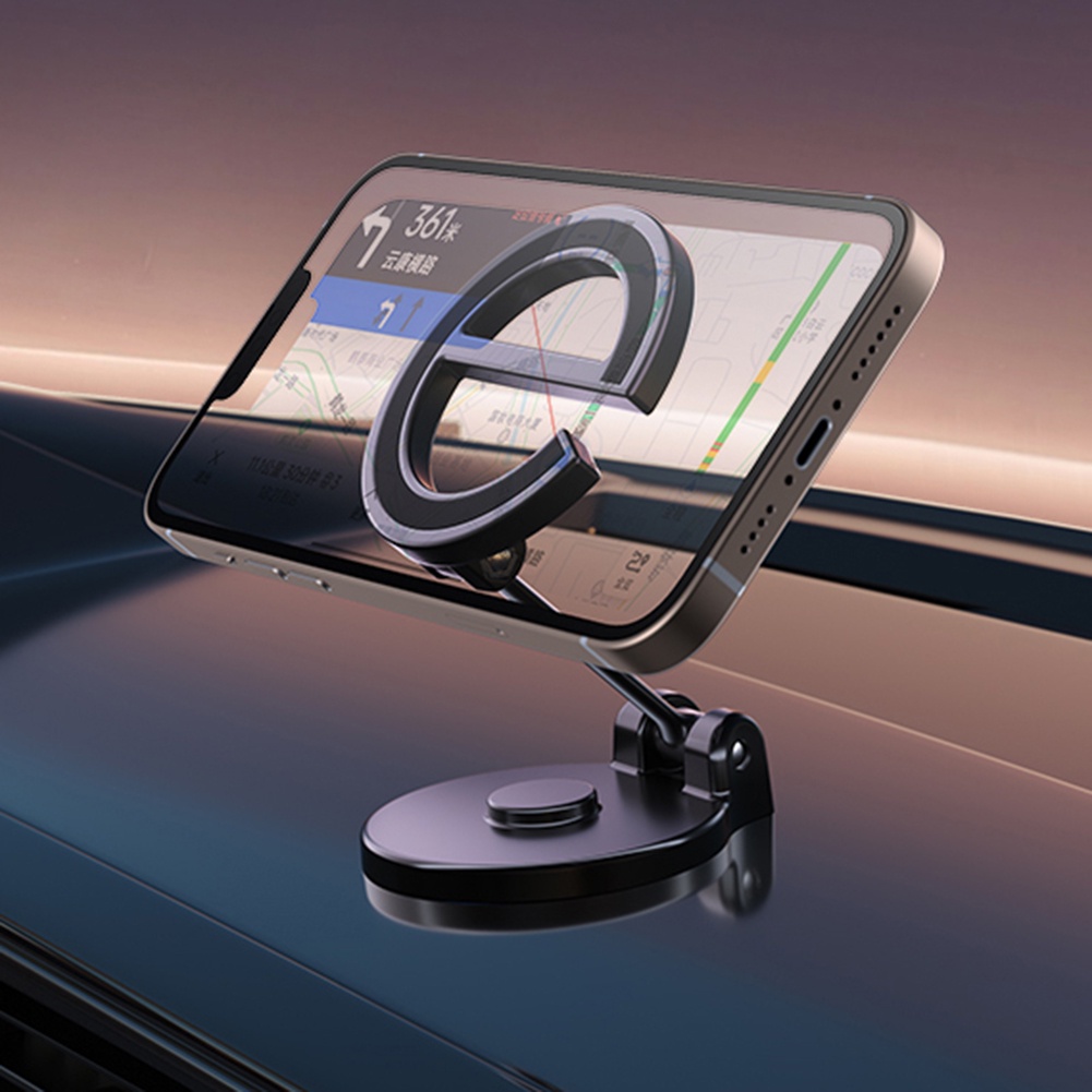 Giá Đỡ Điện Thoại Xoay 360 Độ Tiện Dụng Cho Xe Hơi° Giá Đỡ Nam Châm Định Vị gps Bằng Kim Loại Thông Dụng Cho iphone samsung xiaomi