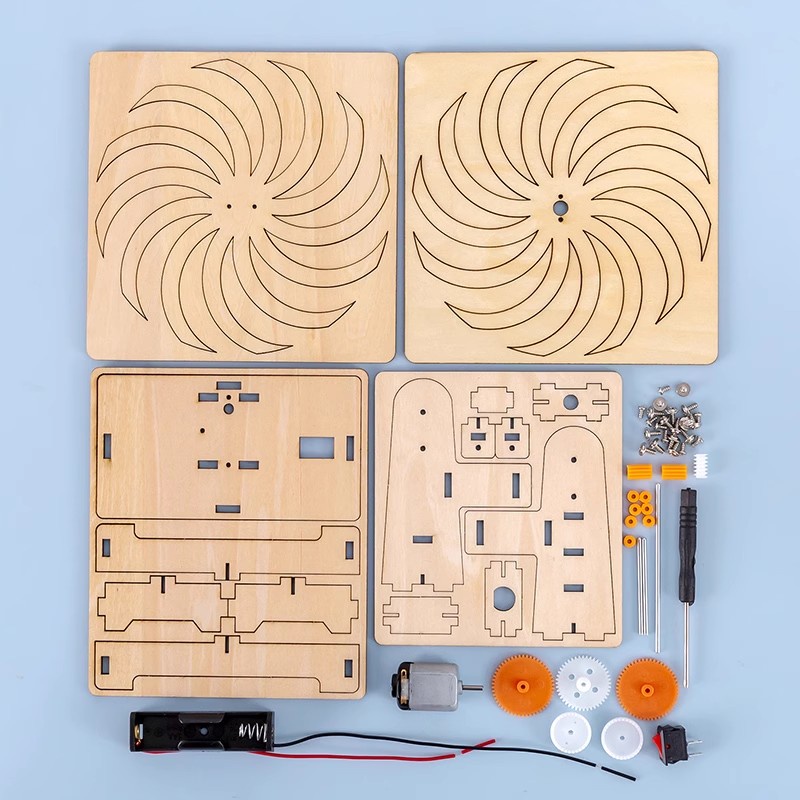 Bộ Đồ Chơi Xếp Hình Thí Nghiệm Khoa Học 3d Bằng Gỗ diy