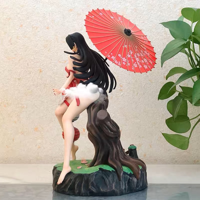 MÔ HÌNH FIGURE Boa Hancock mặc yếm sexy hở bạo  One Piece  - Trùm Figure Giá Rẻ tặng kèm ô tô
