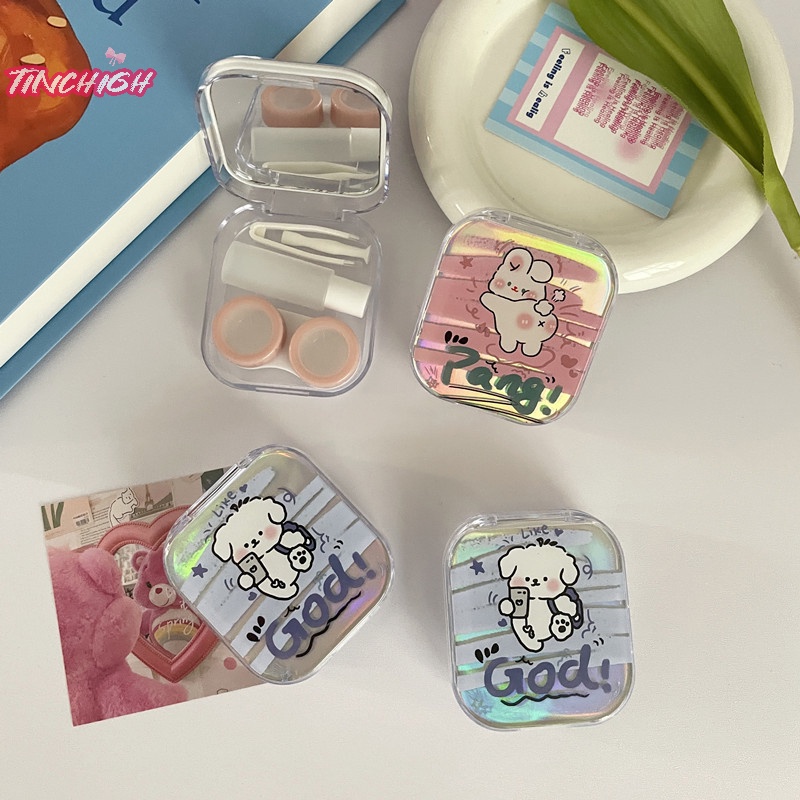 Hộp Đựng Kính Áp Tròng Hình Hoạt Hình Dễ Thương Cho Bé Gái