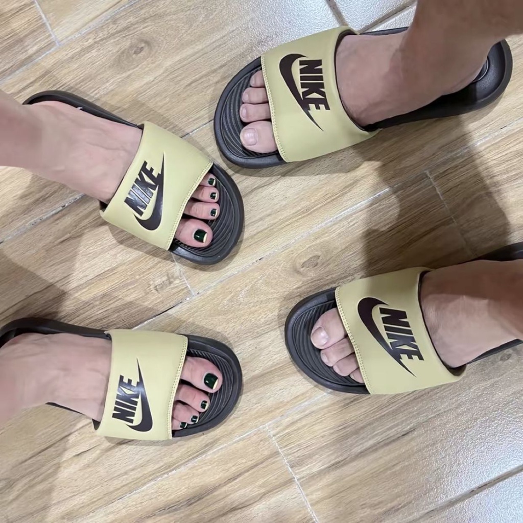 Nk Dép Đi Biển Chống Trượt Phong Cách baroque brown Victoria one Cho Cặp Đôi