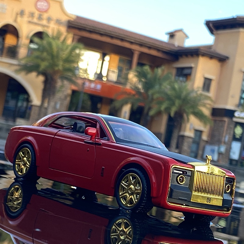 1:24 rolls-royce sweptail car alloy car model diecasts & toy vehicle đồ chơi bằng kim loại bộ sưu tập mô hìnhtăng ô tô
