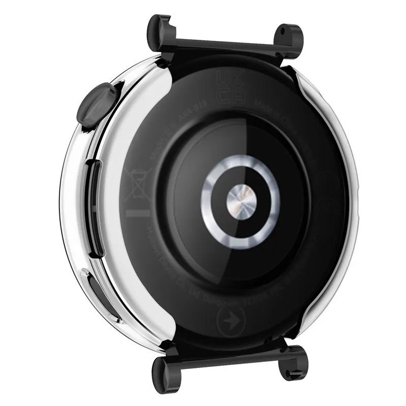 Ốp Điện Thoại Mềm + Kính Cường Lực Cho huawei watch gt4 41mm 46mm gt 4 smartwatchs