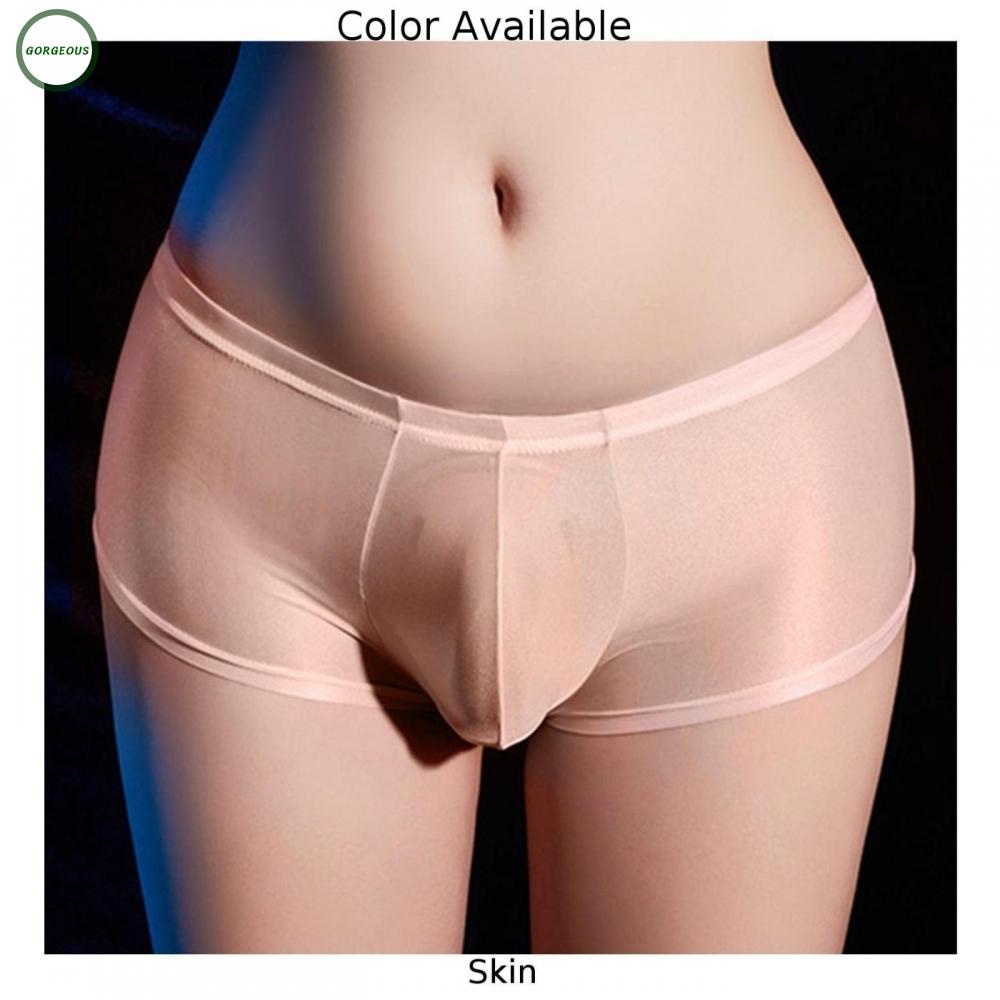 New Coming~Mens Underwears Panties Regular Seamless See Through Solid Color Breathable#Home Essentialses
