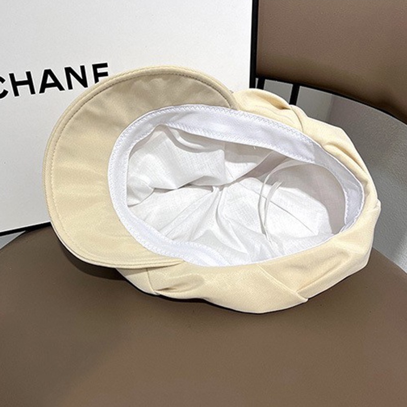 Mũ beret Xếp Ly Thời Trang Thu Đông Mới Cho Nữ