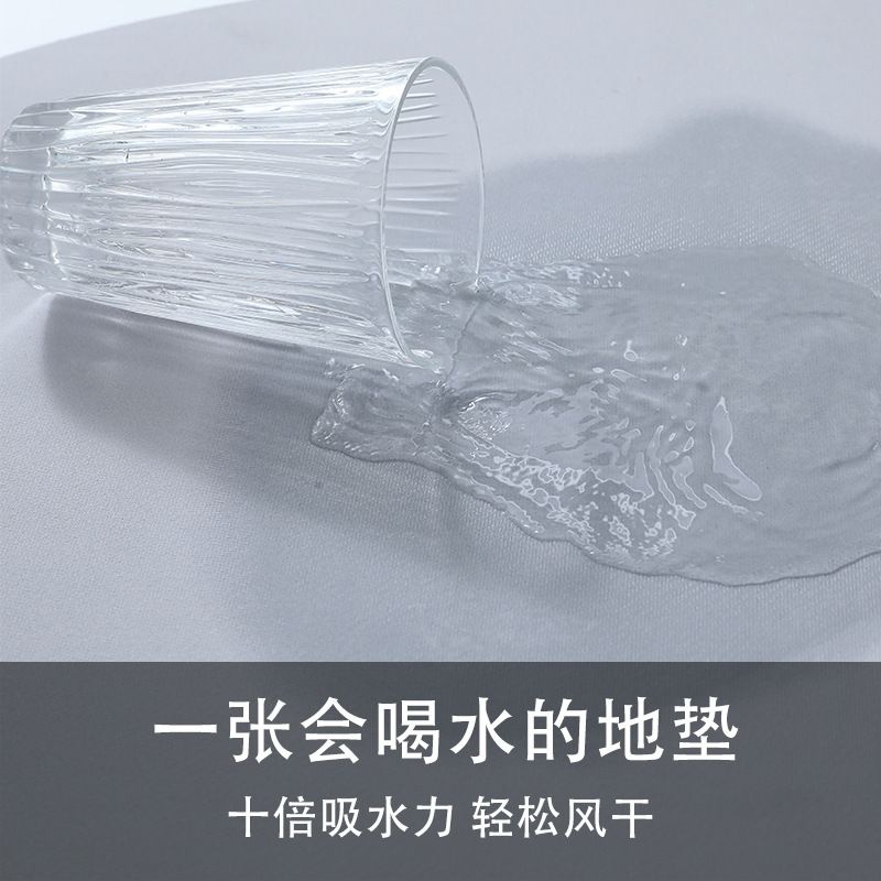 Thảm chùi chân silicon chống trượt hình chú LOOPY siêu cute đáng yêu 40x60cm