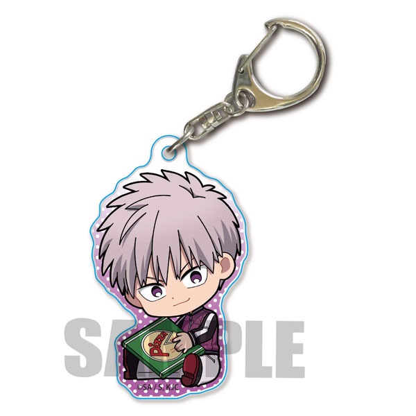 Móc khóa Anime Manga chibi Acrylic Kemono Jihen Phụ kiện trang trí túi xách Balo