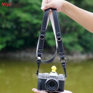 Dây đeo máy ảnh bằng da pu màu trơn màu sắc