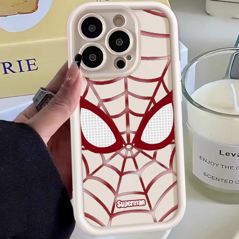 Ốp Điện Thoại Túi Khí Mềm Chống Sốc silicone In Anh hùng Marvel Hero Spider-Man  Người Nhện Hình Túi Khí Mềm Chống Sốc Cho Iphone 11/iphone XR/iphone X/XS/13/14/XSMAX/11pro/11ProMax/12/12PRO/12ProMax/13ProMax/13pro/14pro/14ProMax