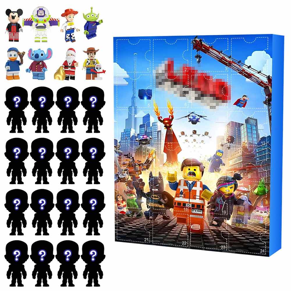 2023 Christmas Countdown Advent Calendar Resin Figures Doll Surprise Blind Box