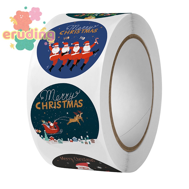 2024 Nhãn Dán Trang Trí Giáng Sinh