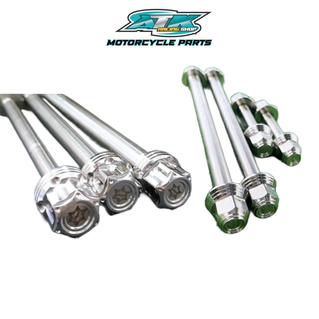 Cốt tán SALAYA chính hãng inox 304 bánh trước sau các dòng xe HONDA-YAMAHA các đời