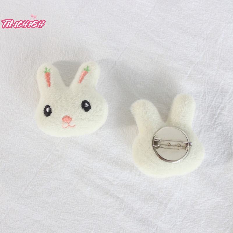 Ghim Cài Áo Hình Thỏ Bông Dễ Thương Cho Cặp Đôi