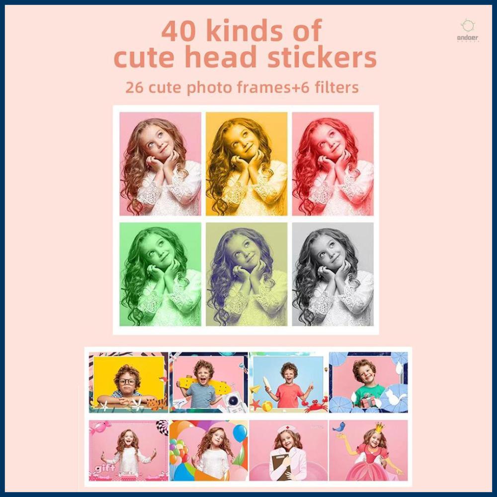 Mini CCD Camera with 1080P Video Recording and 8× Optical Zoom for Kids and Adults