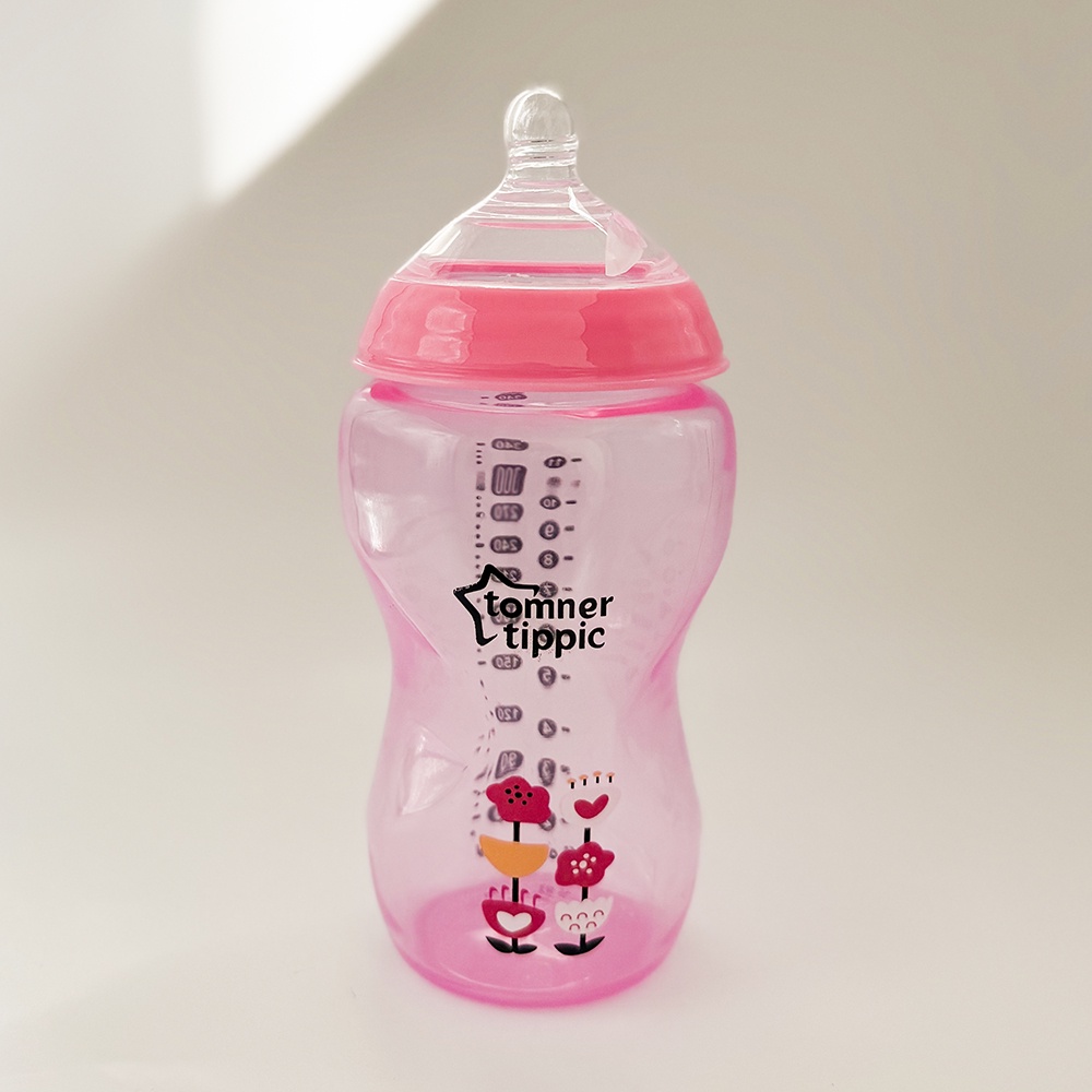 TOMMEE TIPPEE Tommee Bình Sữa Bằng silicone Cỡ Lớn Tiện Dụng Cho Bé Sơ Sinh