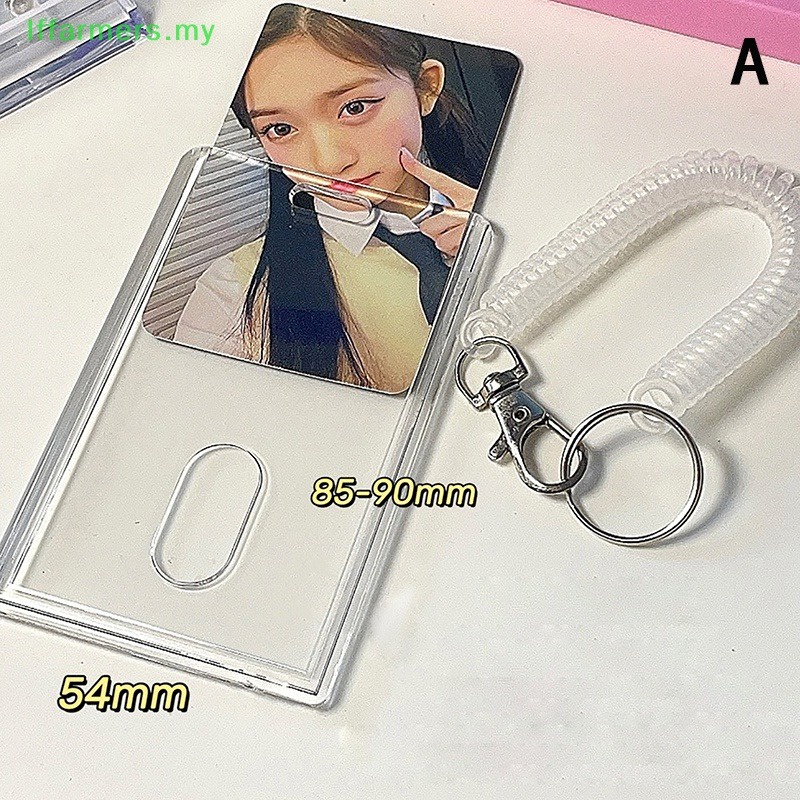 Ví Đựng Thẻ id / Thẻ Ngân Hàng Bằng acrylic Hình Gấu / Bướm Pha Lê Dễ Thương