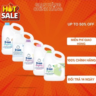 Nước giặt quần áo trẻ em Dnee Thái Lan 3000ml, xà phòng giặt quần áo cho bé !