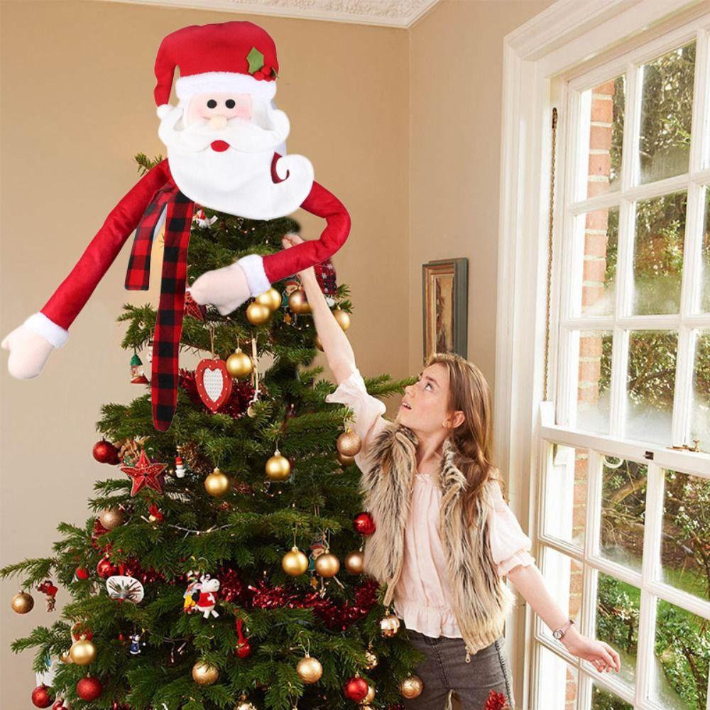 Phụ Kiện Trang Trí Cây Thông Giáng Sinh Hình Ông Già noel