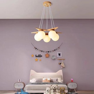 OIMI Đèn Thả Bàn Ăn Gỗ Phong Cách Nhật Bản Đèn Chùm Phòng Khách Giản Đèn Trang Trí Trà Thất Đèn Chùm Phòng Ngủ