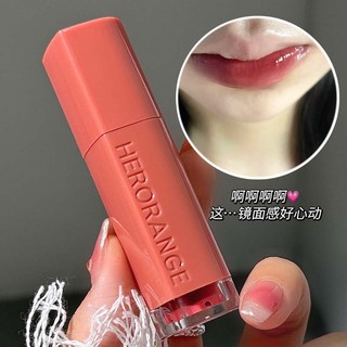  Range herorange Son Bóng Dạng Lỏng Dưỡng Ẩm Lâu Trôi Tạo Hiệu Ứng Gương 