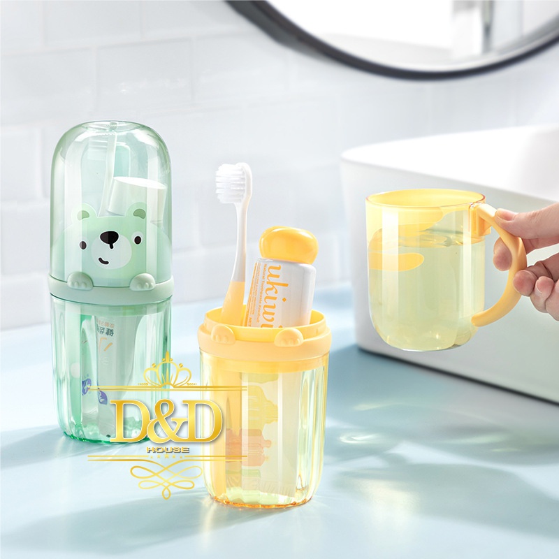 Hộp tiện ích du lịch ETRAVEL dành cho trẻ em -5.2- đựng bàn chải, kem đánh răng