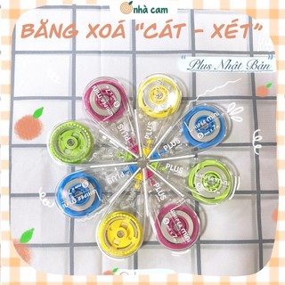 Băng xoá giấy cát xét mini plus nhà cam