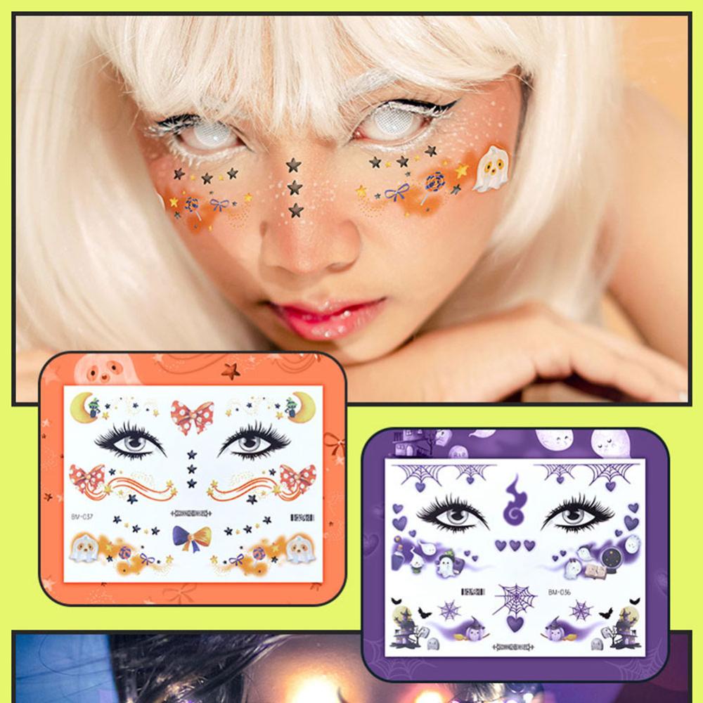 Sms Hình Xăm Dán Chống Thấm Nước Họa Tiết Giáng Sinh Dễ Thương n8r1