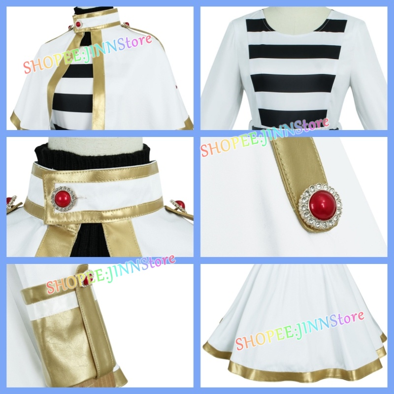 Bộ Trang Phục Hóa Trang Nhân Vật Hoạt Hình Cô Gái loli Dễ Thương + Tóc Giả