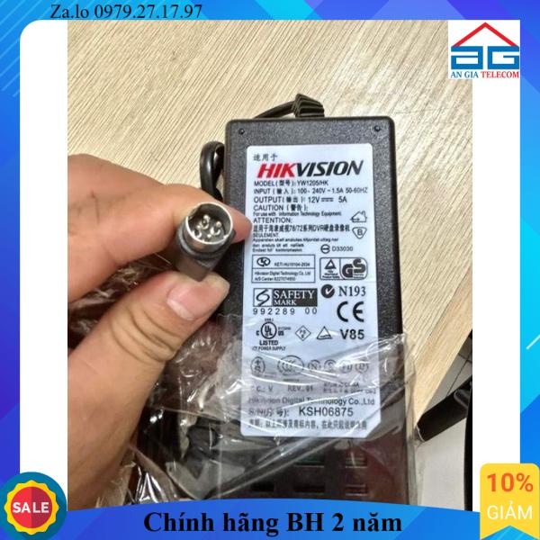 Nguồn 4 chấu Hikvision 12V-5A cho đầu ghi camera | Nguồn 4 pin Hikvision 12V-5A cho đầu ghi hình