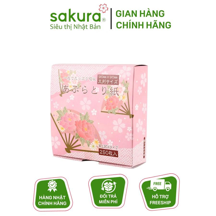 SET 250 TỜ GIẤY THẤM DẦU NHẬT BẢN