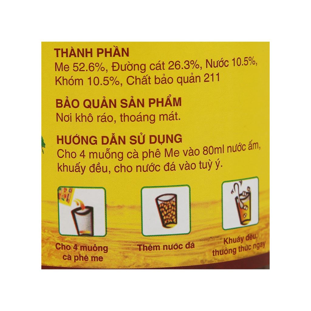 Đá me hạt mềm Thanh Bình hũ 900g
