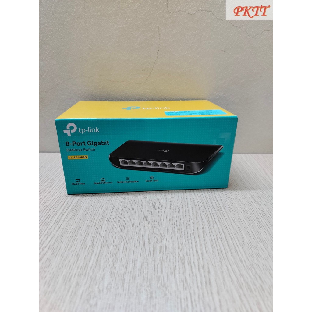 Switch TP-Link 8 Port Gigabit TL-SG1008D 100/1000 - Bộ Chia TP-Link 8 Cổng Gigabit