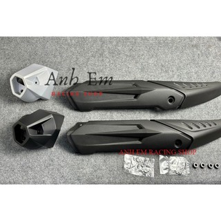Ốp che pô và đuôi pô winner v1 kiểu v6 malai
