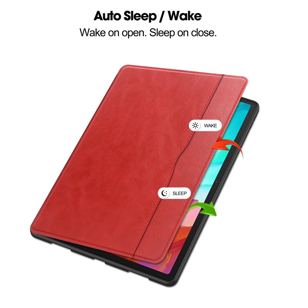 Mới Bao Da Máy Tính Bảng Kèm Ngăn Đựng Bút Cho lenovo tab p12 12.7 inch 2023 xiaoxin pad pro 12 7 12.7 Giá Đỡ