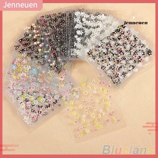 Set 10 tấm sticker 3d dán móng nghệ thuật