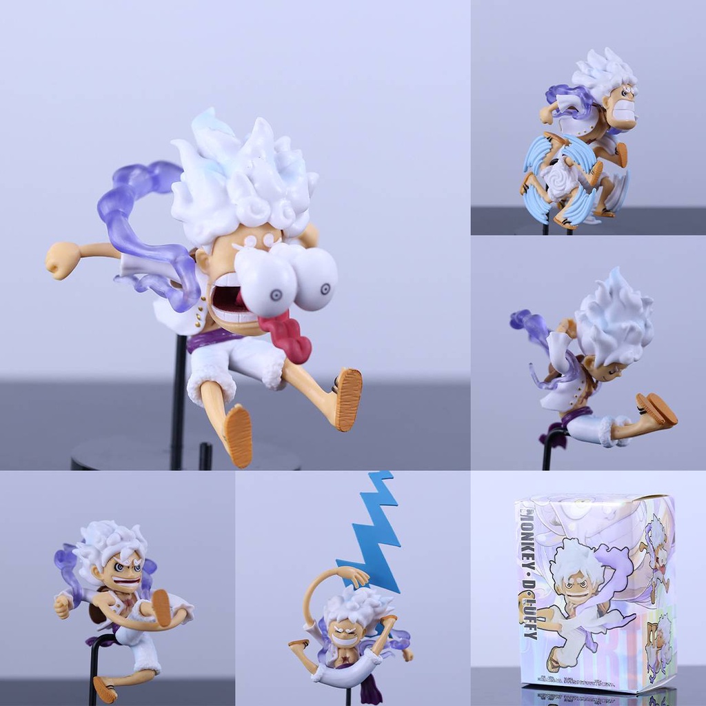 Ere1 5 Mô Hình Nhân Vật nika luffy Phim Hoạt Hình one piece