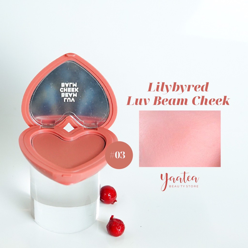 Má hồng kem Lilybyred Luv Beam
