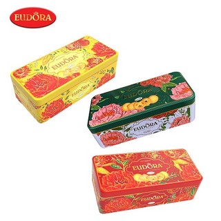 Bánh Quy Bơ Eudora Gold 140g/ Bánh quy bơ tổng hợp Eudora Hộp Thiếc