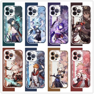 Dành Cho OPPO RENO 6Z 6 7 7Z 8 Pro 5G Reno6Z Reno7 Ốp Lưng Genshin Impact Anime Silicone TPU Mắt Thiên Thần Vỏ Trong Suốt