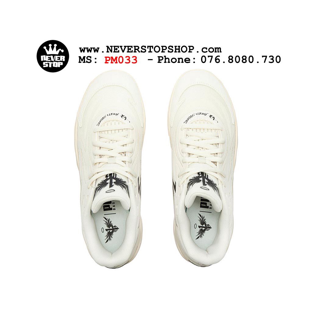 Giày bóng rổ PM MB 02 WHISPERS trắng cực đẹp, bản đẹp chất lượng cao nhất giá rẻ  | NeverStopShop.com