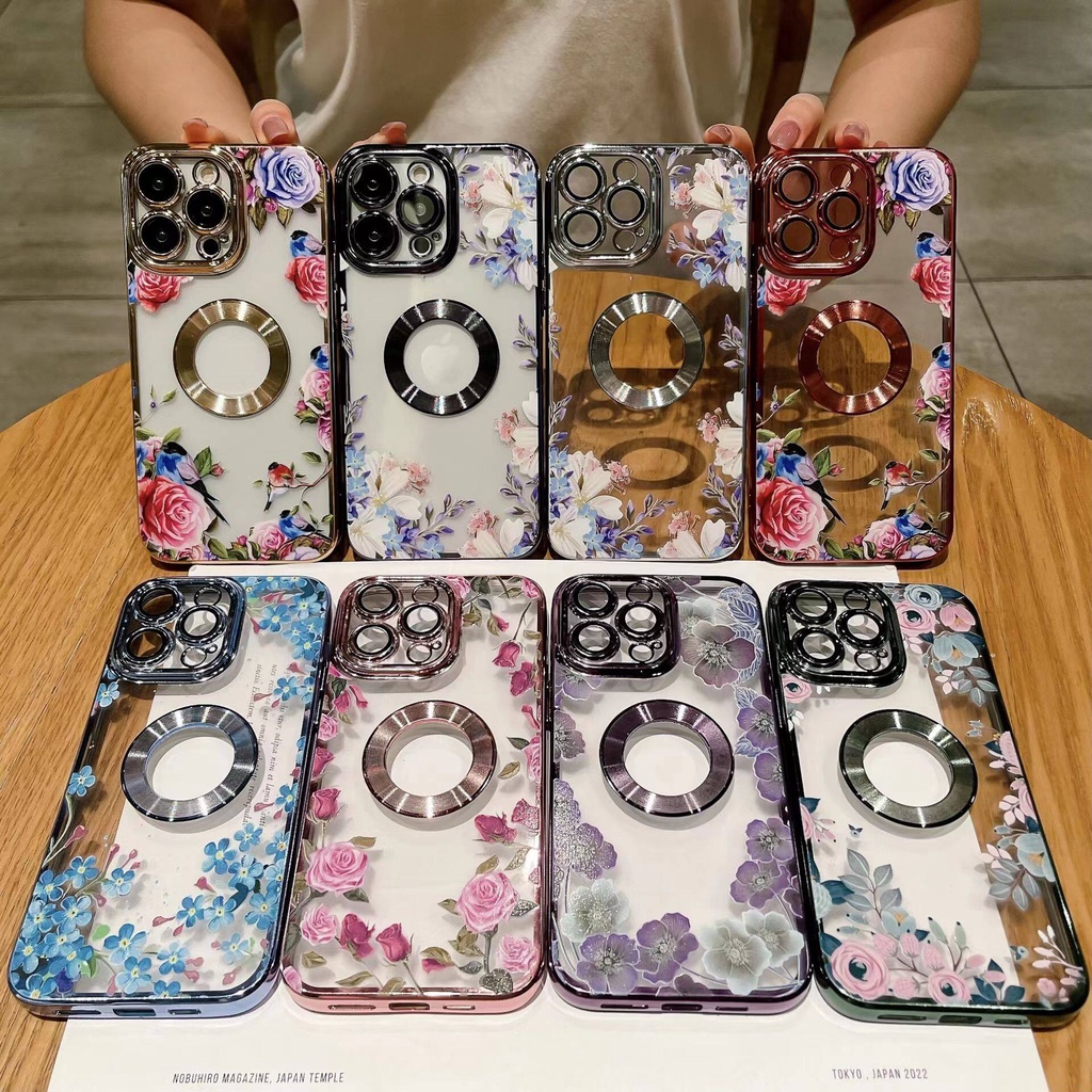 Ốp Điện Thoại Hình Hoa Cho iphone 15 pro max 14 13 12 11 pro max 8 7 6s 6 plus mini se 3 2020 2022 xs max xr x