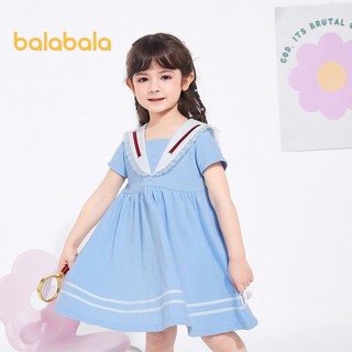 balabala Đầm Thoải Mái Thời Trang Mùa Hè Cho Bé Gái