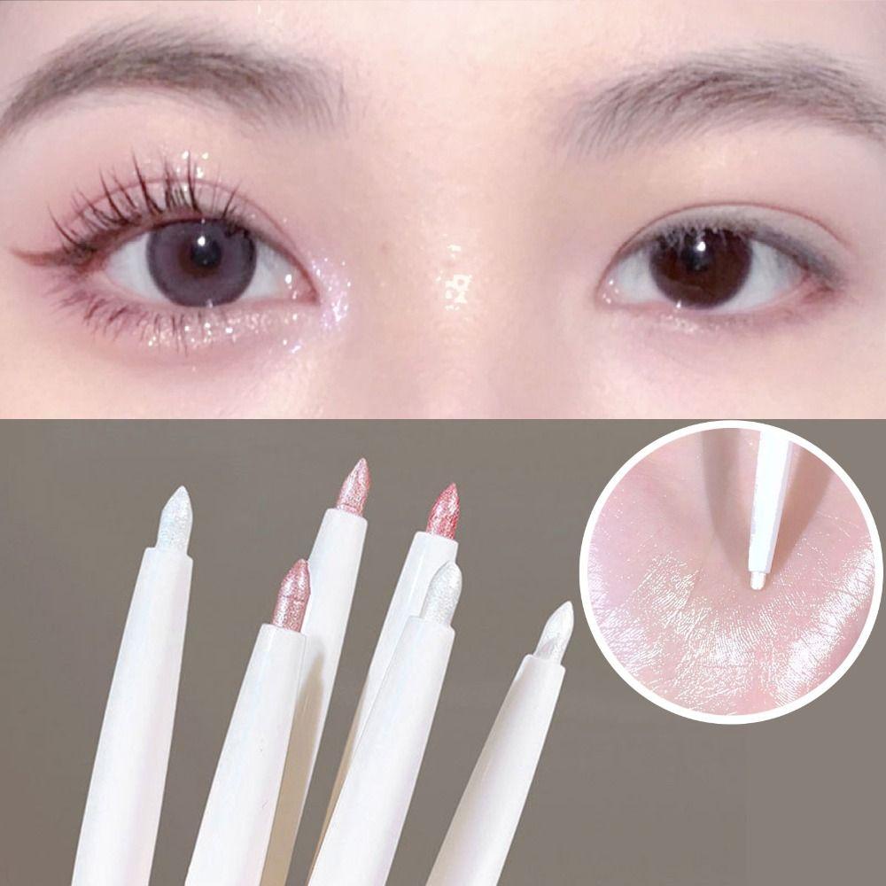 Xixi Bút Kẻ Mắt Bắt Sáng Lấp Lánh Lâu Trôi Chống Thấm Nước Cho Nữ