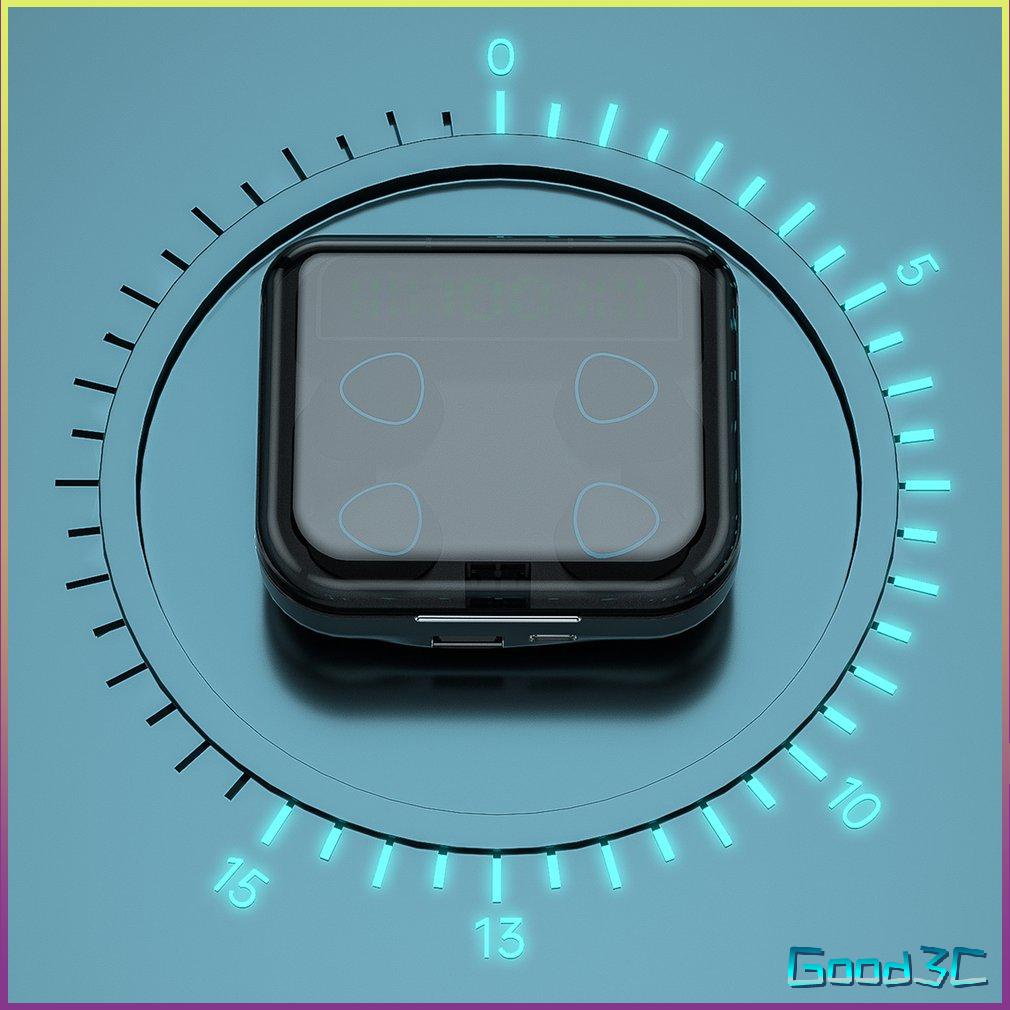 M22 LED Digital Display Earphones Two-person Wireless Couple Earphone