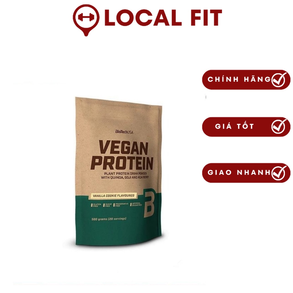 Whey Protein Thực Vật Vegan Protein BiotechUSA 500g