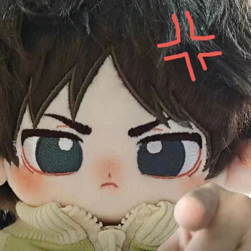 🌟🌠Anime Attack Titan Gấu bông🌟🌠 Plush Búp bê bông Eren Gấu bông 20cm